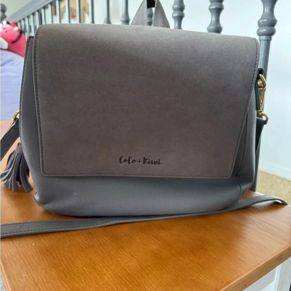 Coco and Kiwi Convertible Mini Austin Satchel in Dusk